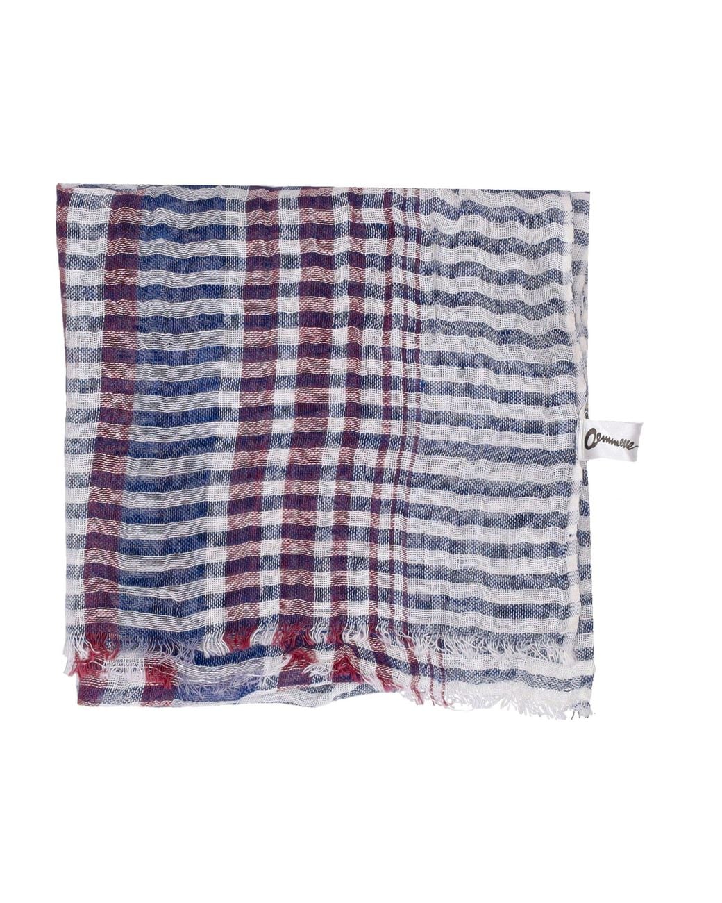 LA ROSE Blue Stripes Scarves