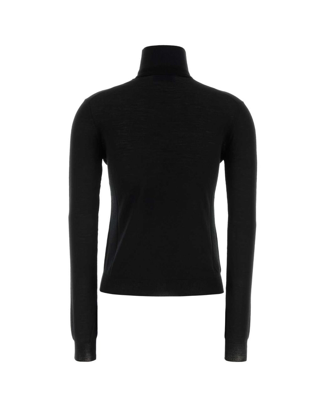 Prada Black Turtle Neck Sweater