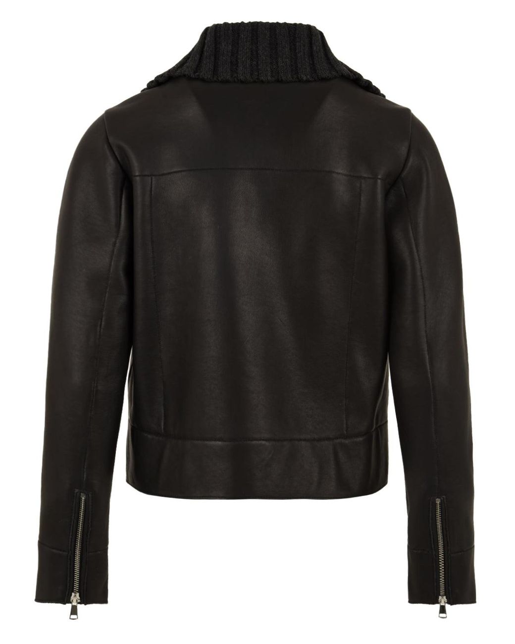 The Jackie Leathers Black Coats