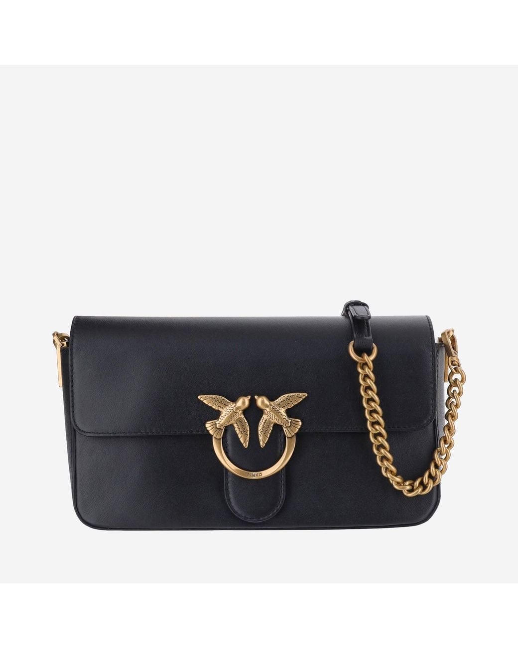 Pinko Blue Logo Cross Body Bag