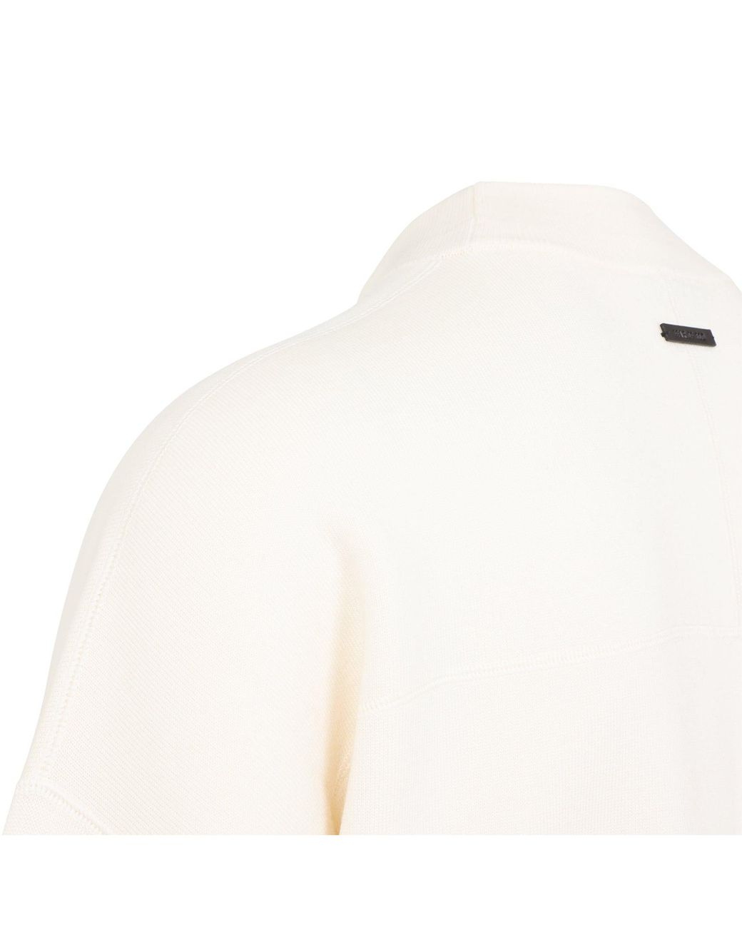 Fear Of God White Double Knit Mockneck Sweater for men
