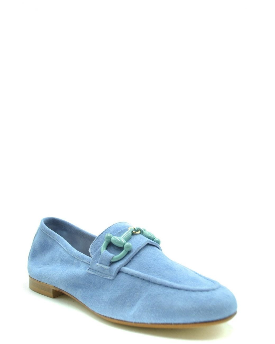 BELLE VIE Blue Moccasins