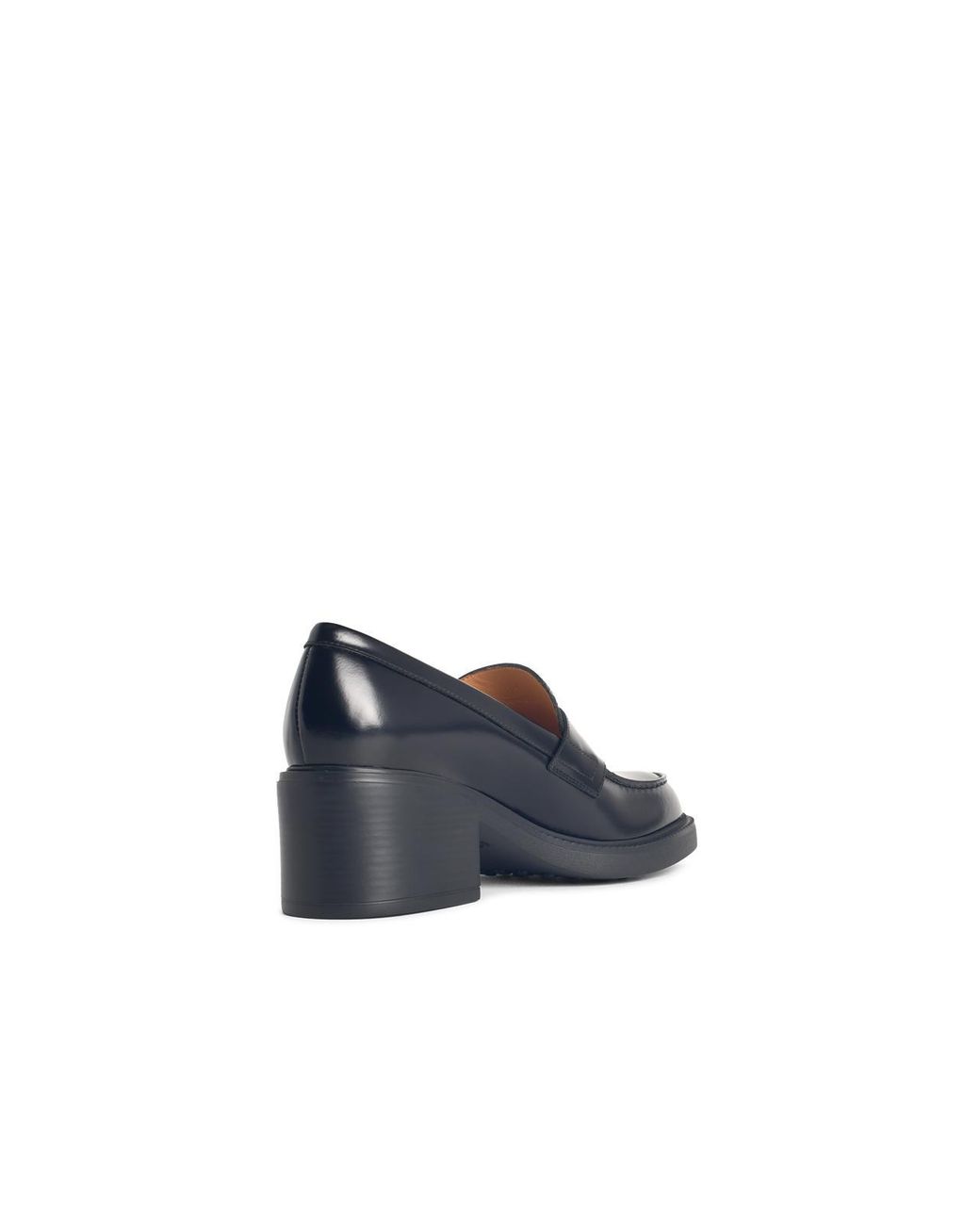 Tod's Blue Leather Loafers