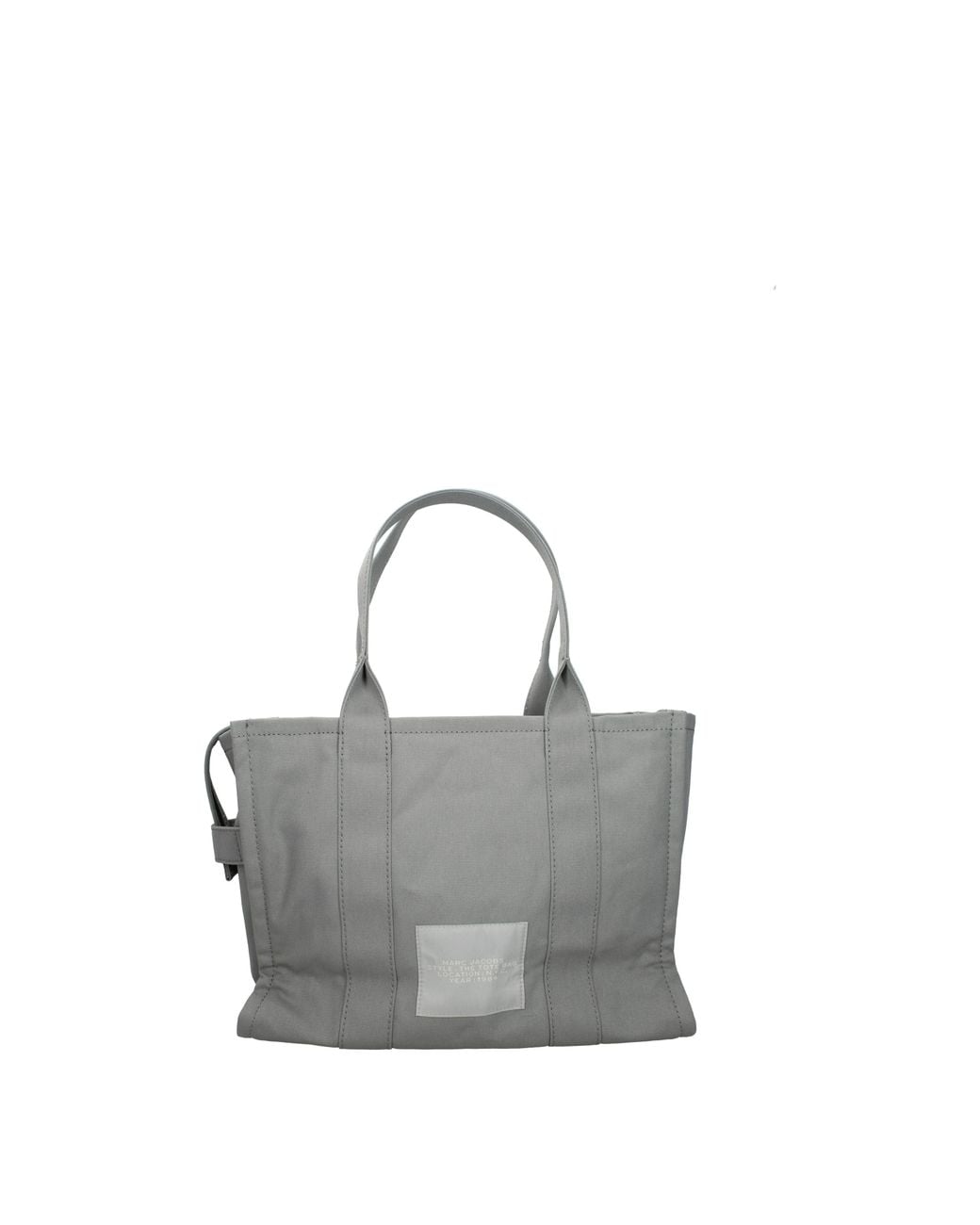 Marc Jacobs Gray Borse A Spalla Tote Donna Tessuto Grigio/Grigio Lupo