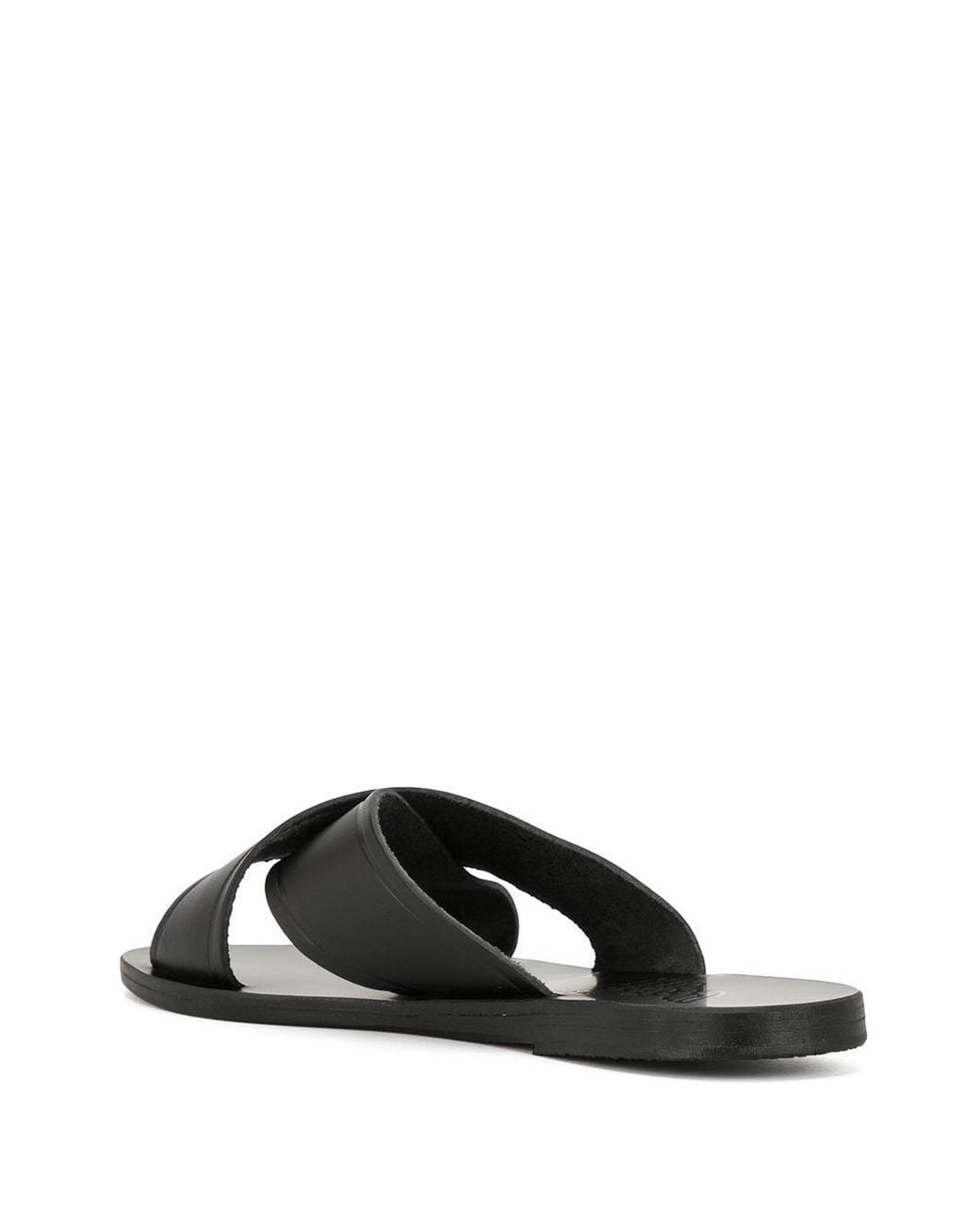 Ancient Greek Sandals White Thais Leather Sandals