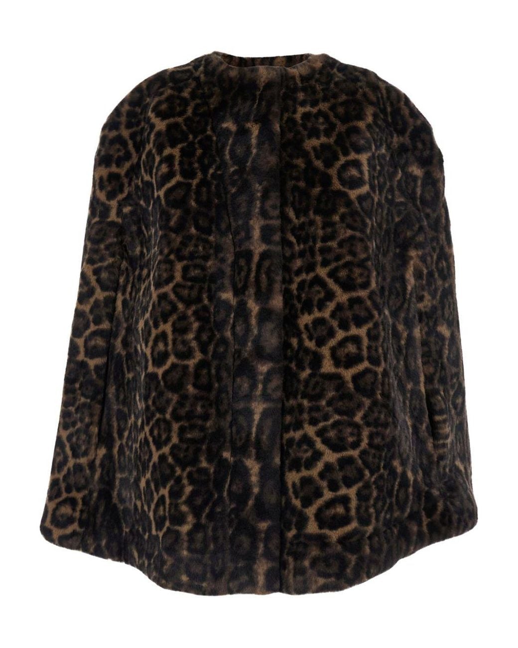 Apparis Black Sloane Leopard Cape