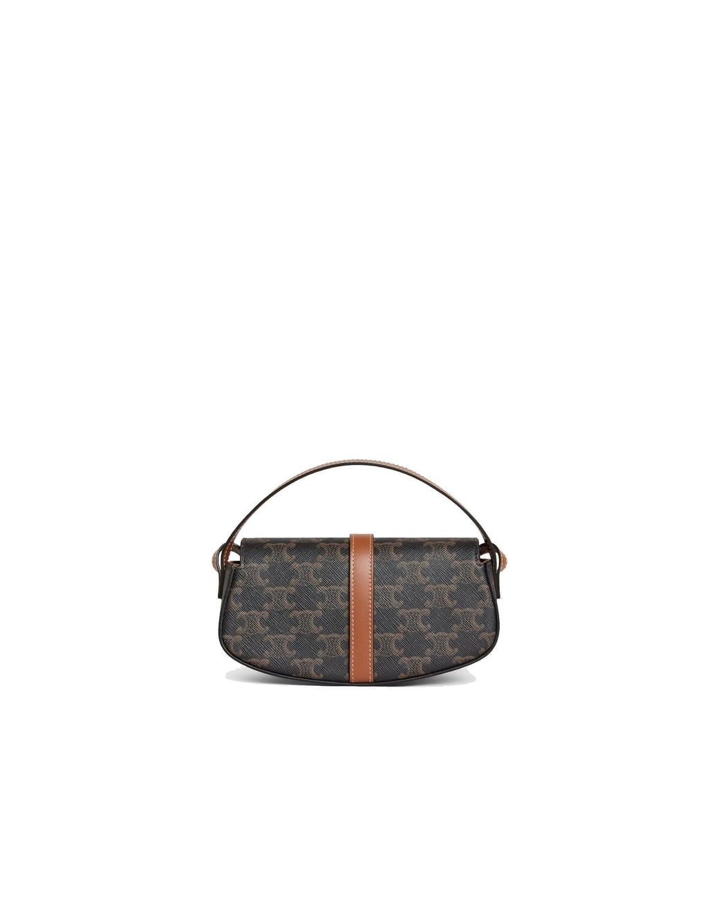 Céline Gray Triomphe Tabou Shoulder Bag