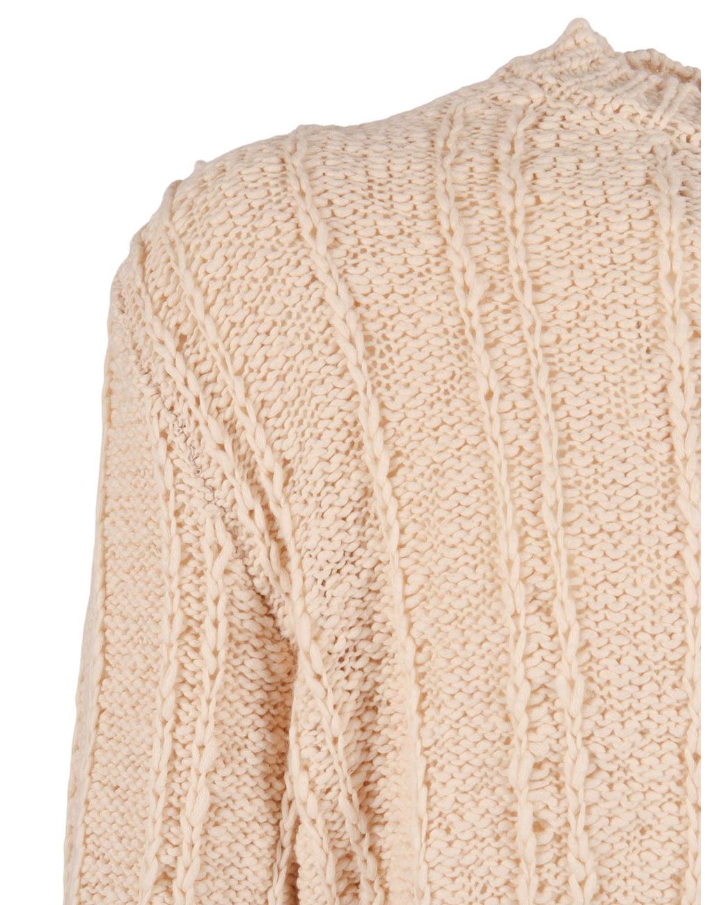 Ballantyne Natural R Neck Pullover Cotton Crewneck for men