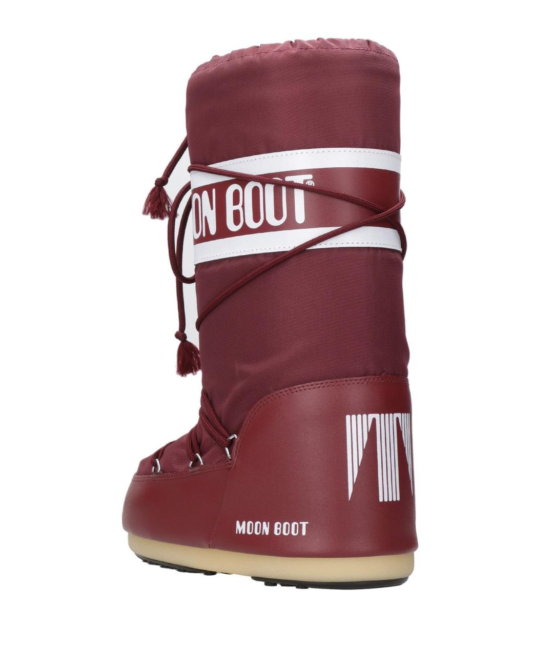 Moon Boot Red Stiefel Bordeaux