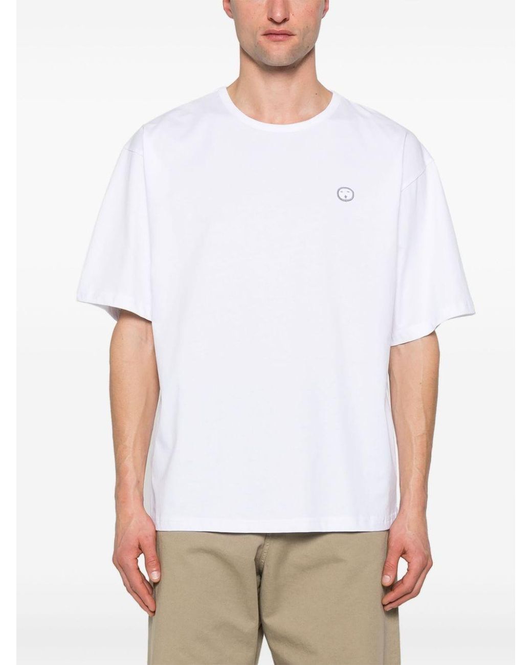 Societe Anonyme White Personas Cotton T-shirt for men