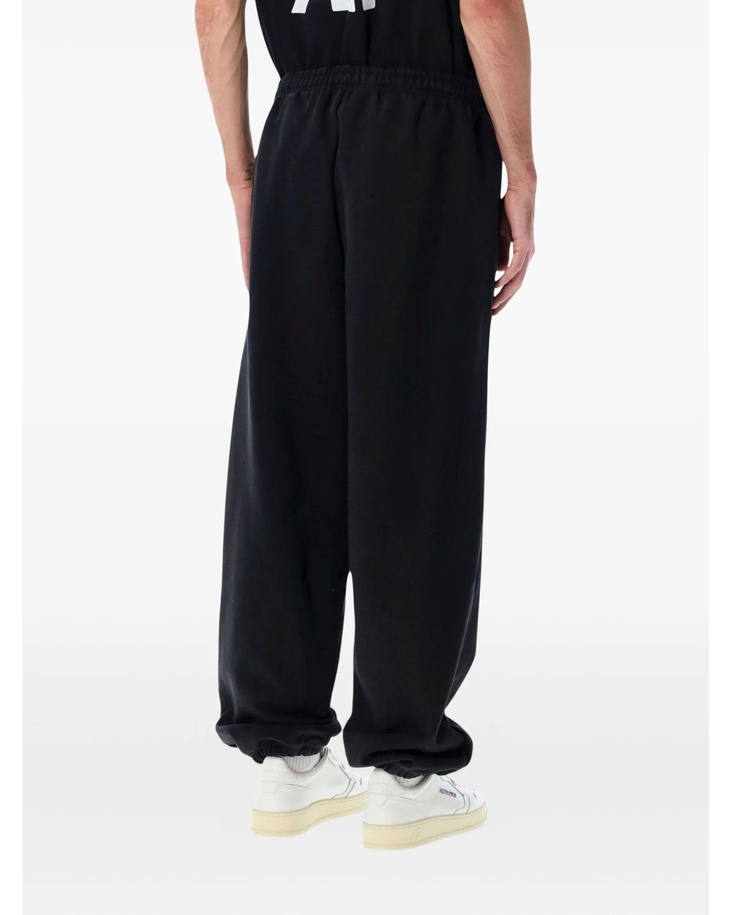 Arte' Black Arte Heart Pants for men