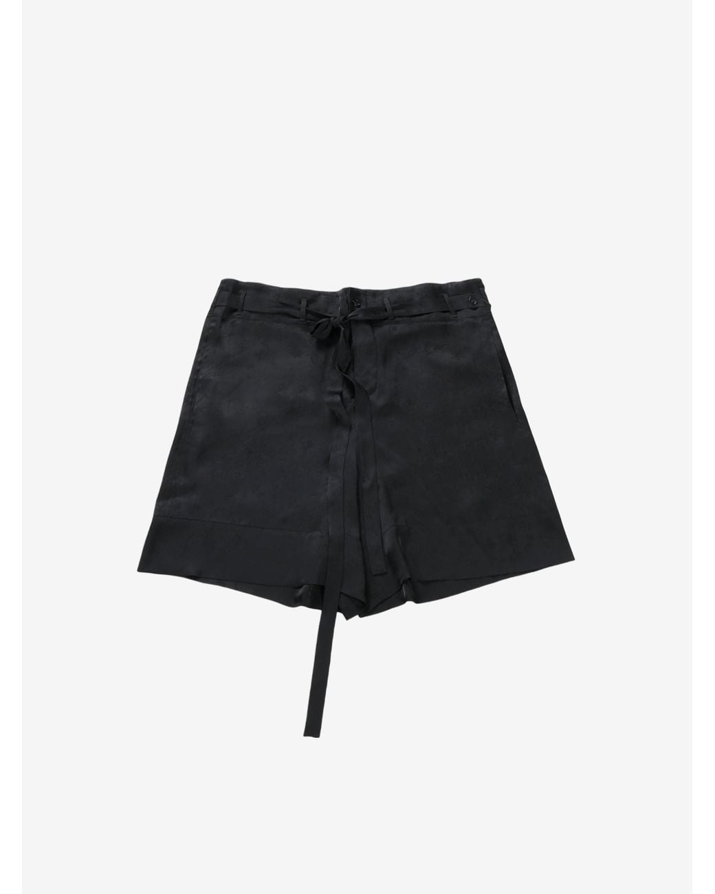 Ann Demeulemeester Black Blenda Lounge Shorts