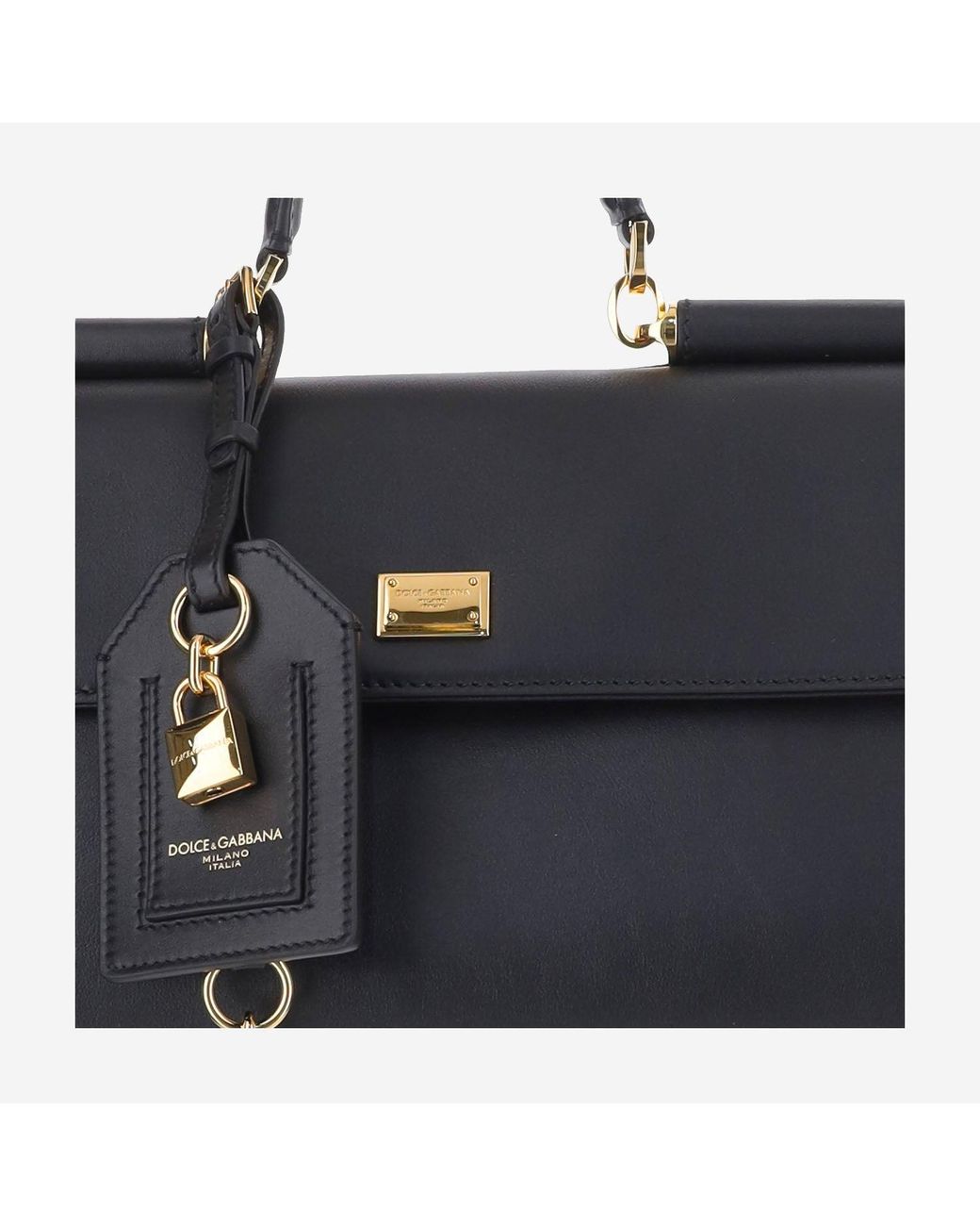 Dolce & Gabbana Blue My Sicily Medium Handbag
