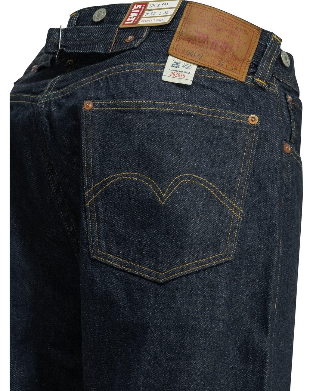 Levi's Blue "501 1933" Straight-Leg Jeans