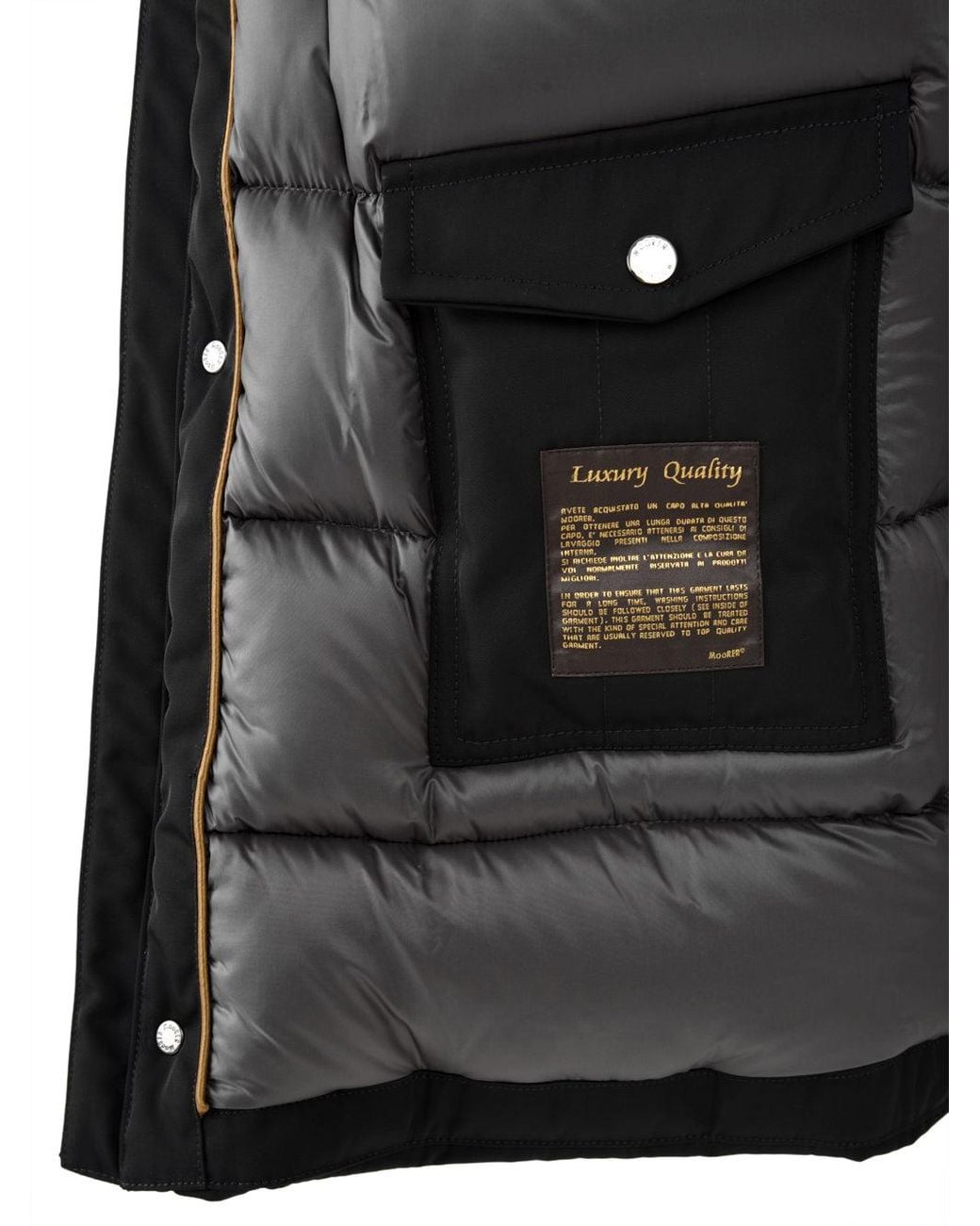 Moorer Black Coats for men