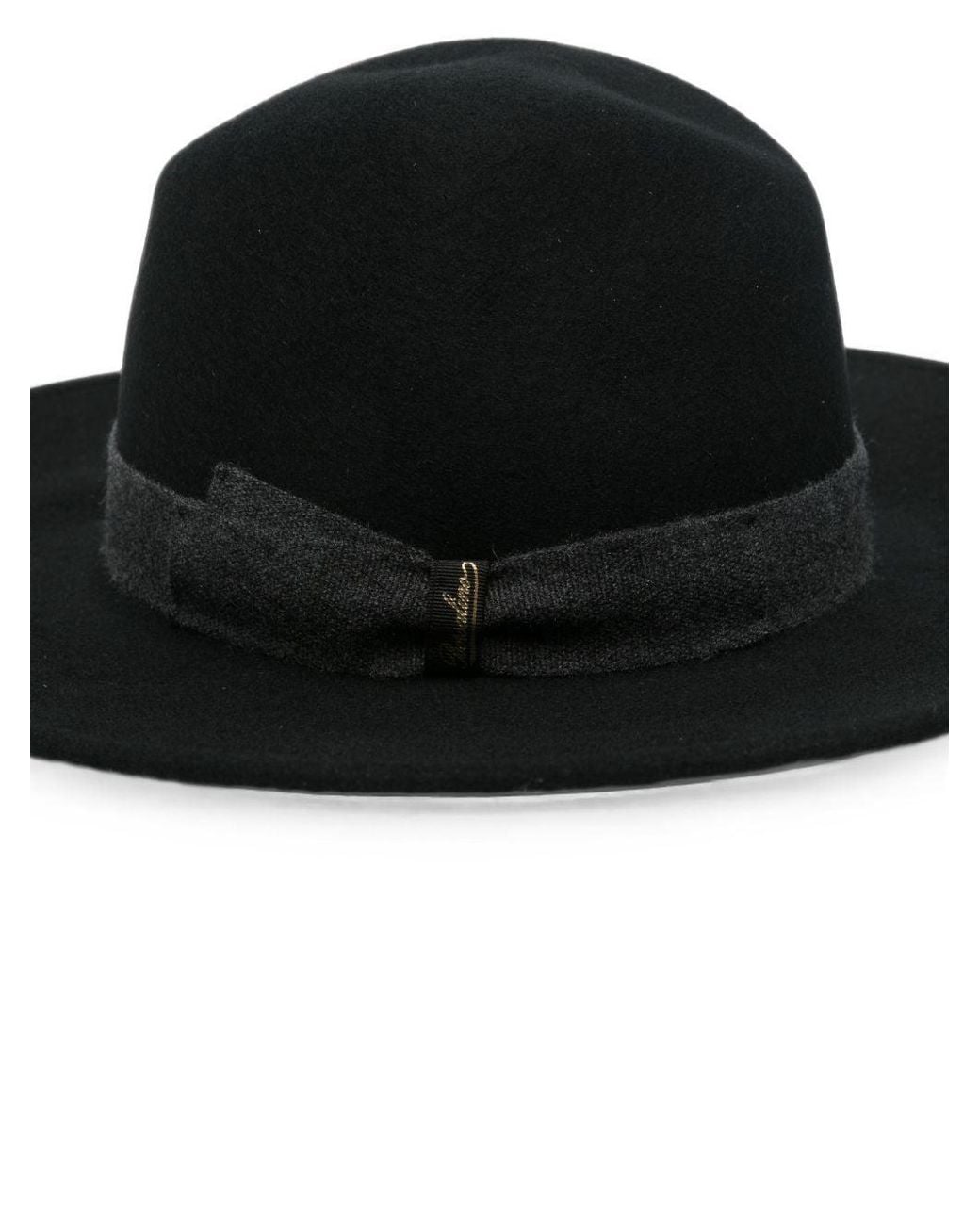Borsalino Black Deva Wool Hat