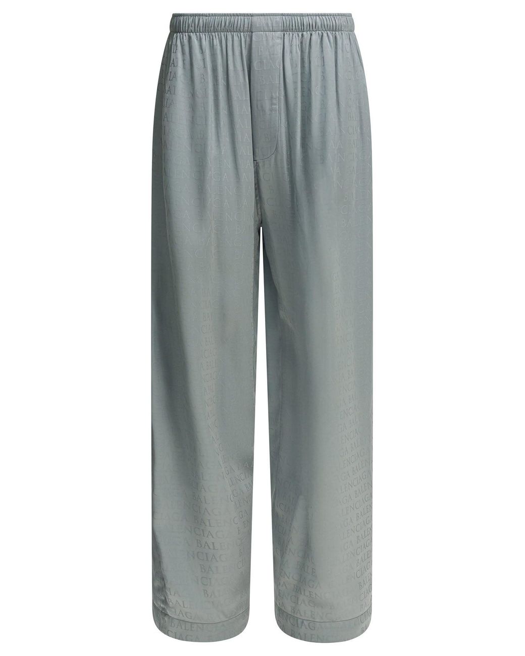 Balenciaga Gray Viscose Trousers