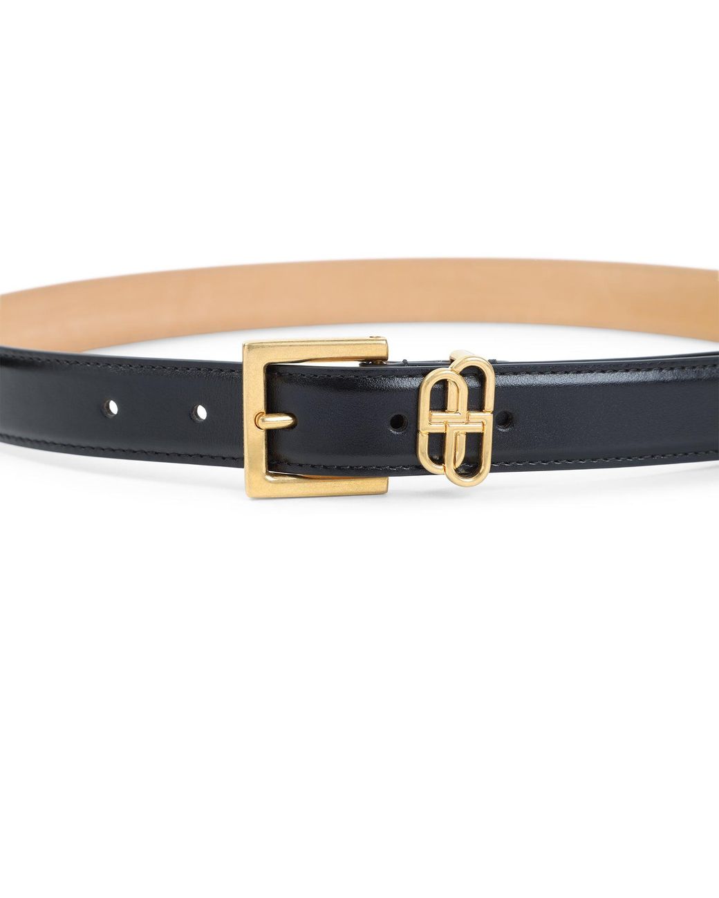 Bb Loop Belt Balenciaga en coloris Black