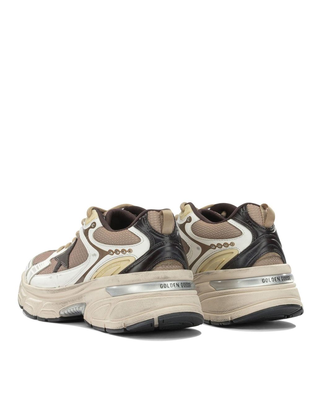 Golden Goose Deluxe Brand White Lightstar Low-Top Sneakers