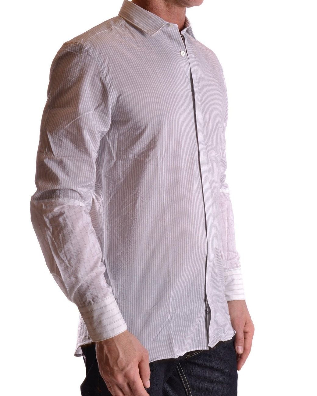 Neil Barrett Brown Shirt Pt3436 for men