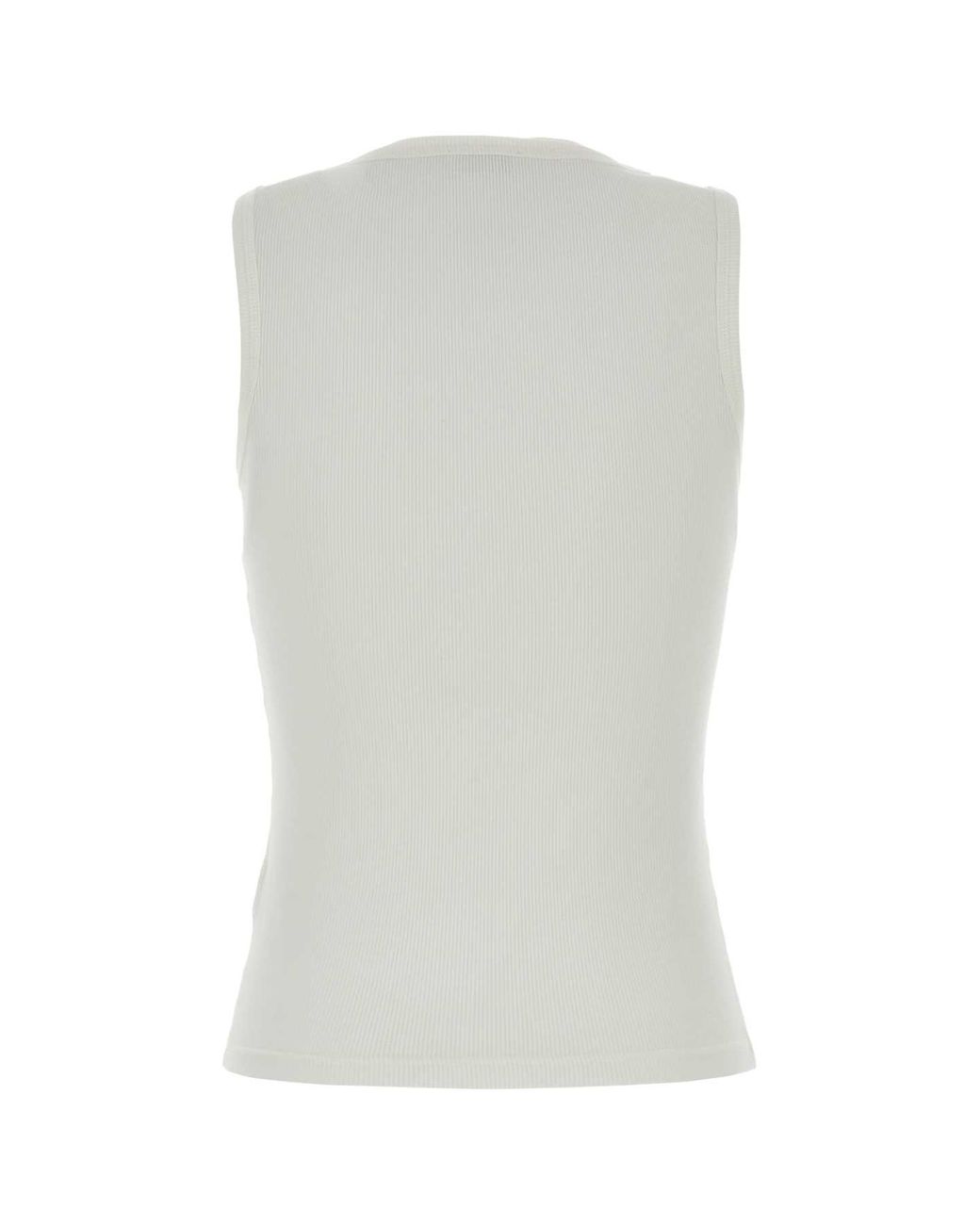 Burberry Gray Scoop Neck T-Shirt