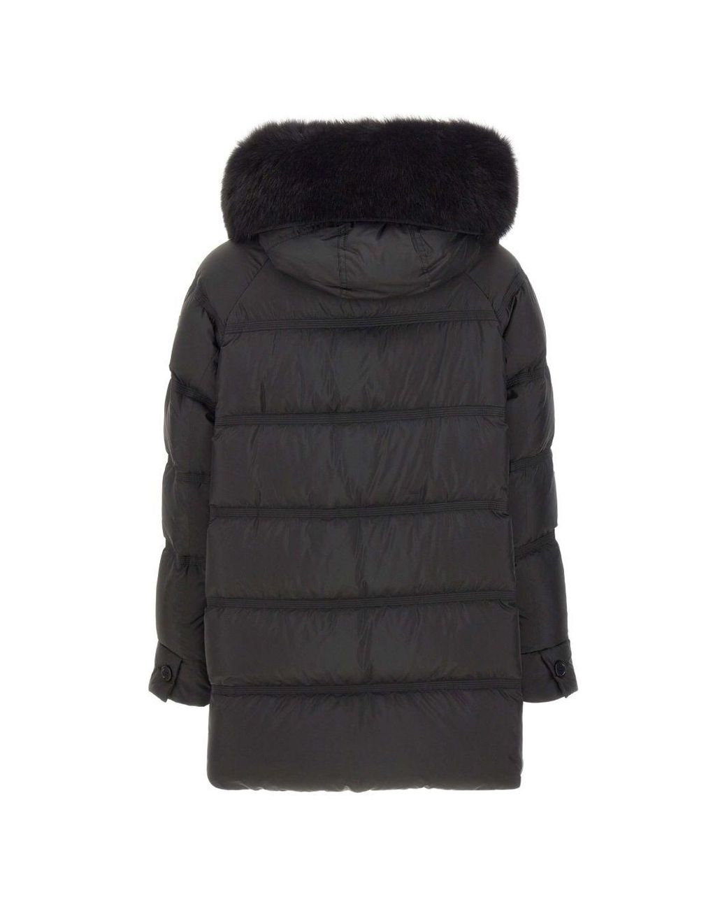 Peuterey Black Nylon Down Jacket