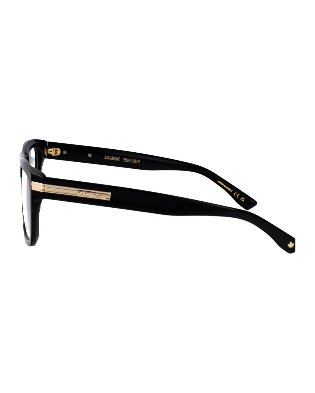 DSquared² Black Sunglasses D20200-G Acetate Glasses & Frames for men