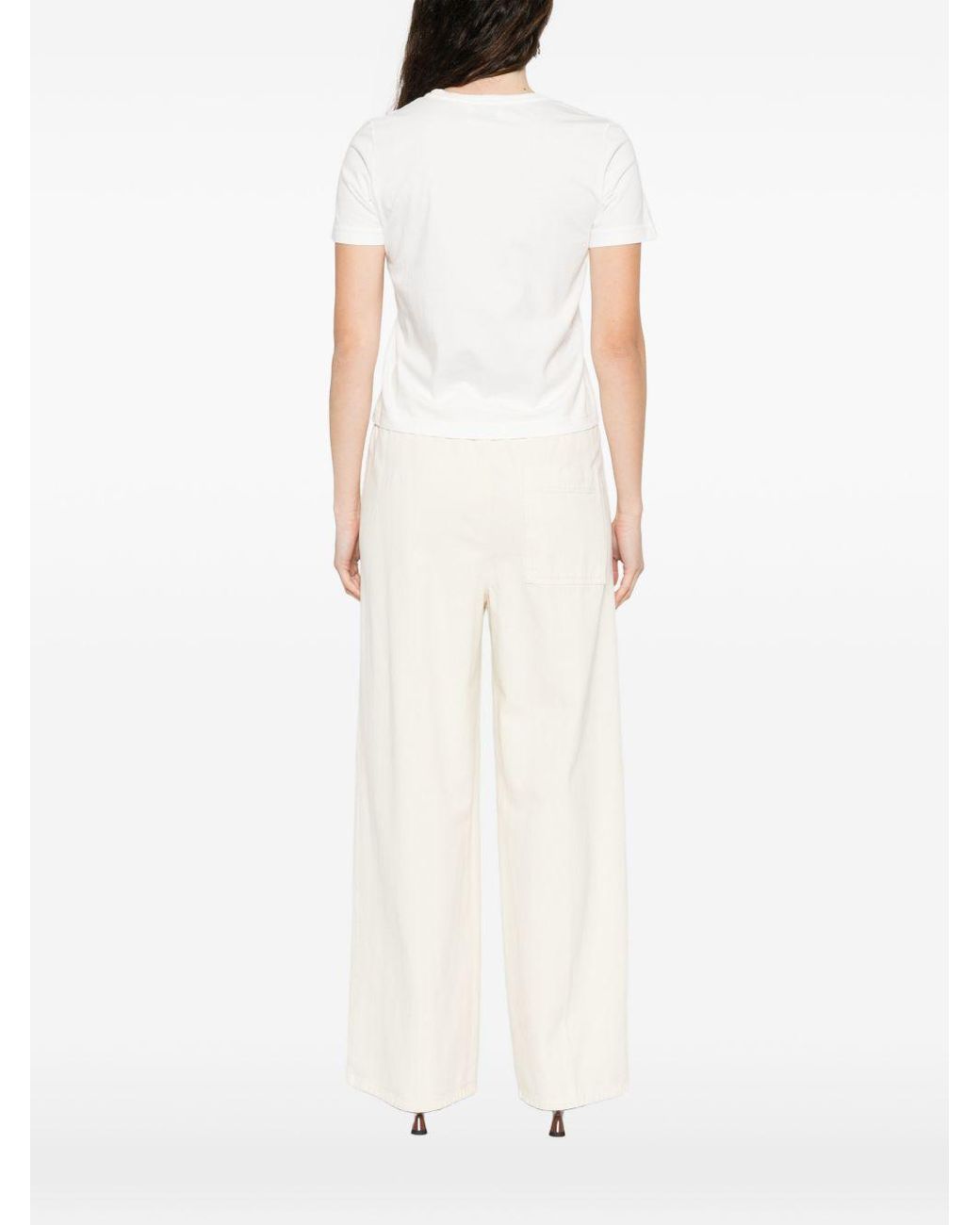 Forte_forte White Organic Cotton T-Shirt