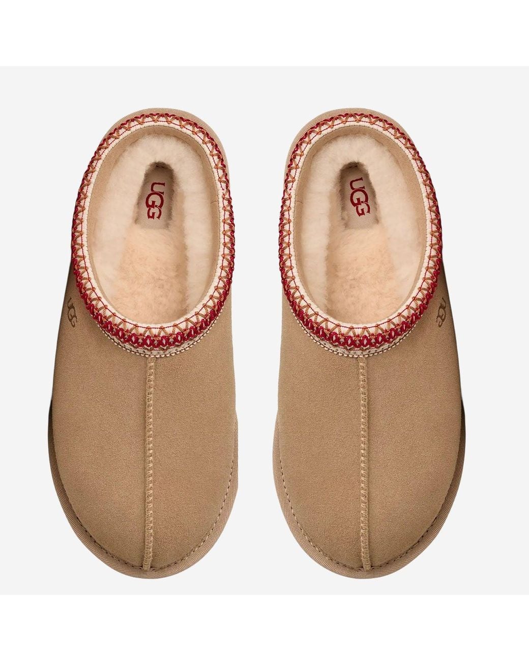 Ugg Brown Flat Shoes Suede