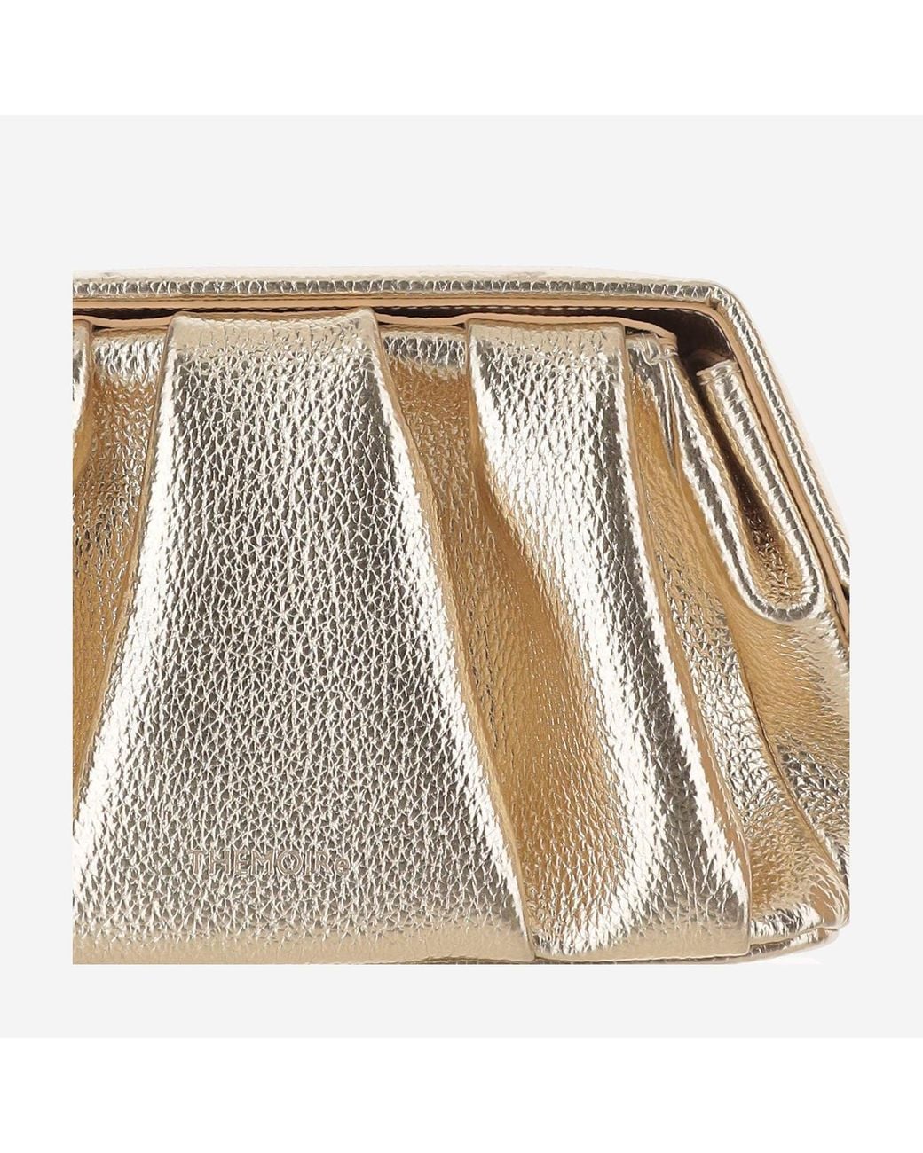 THEMOIRÈ Metallic Vegan Fabric Bag