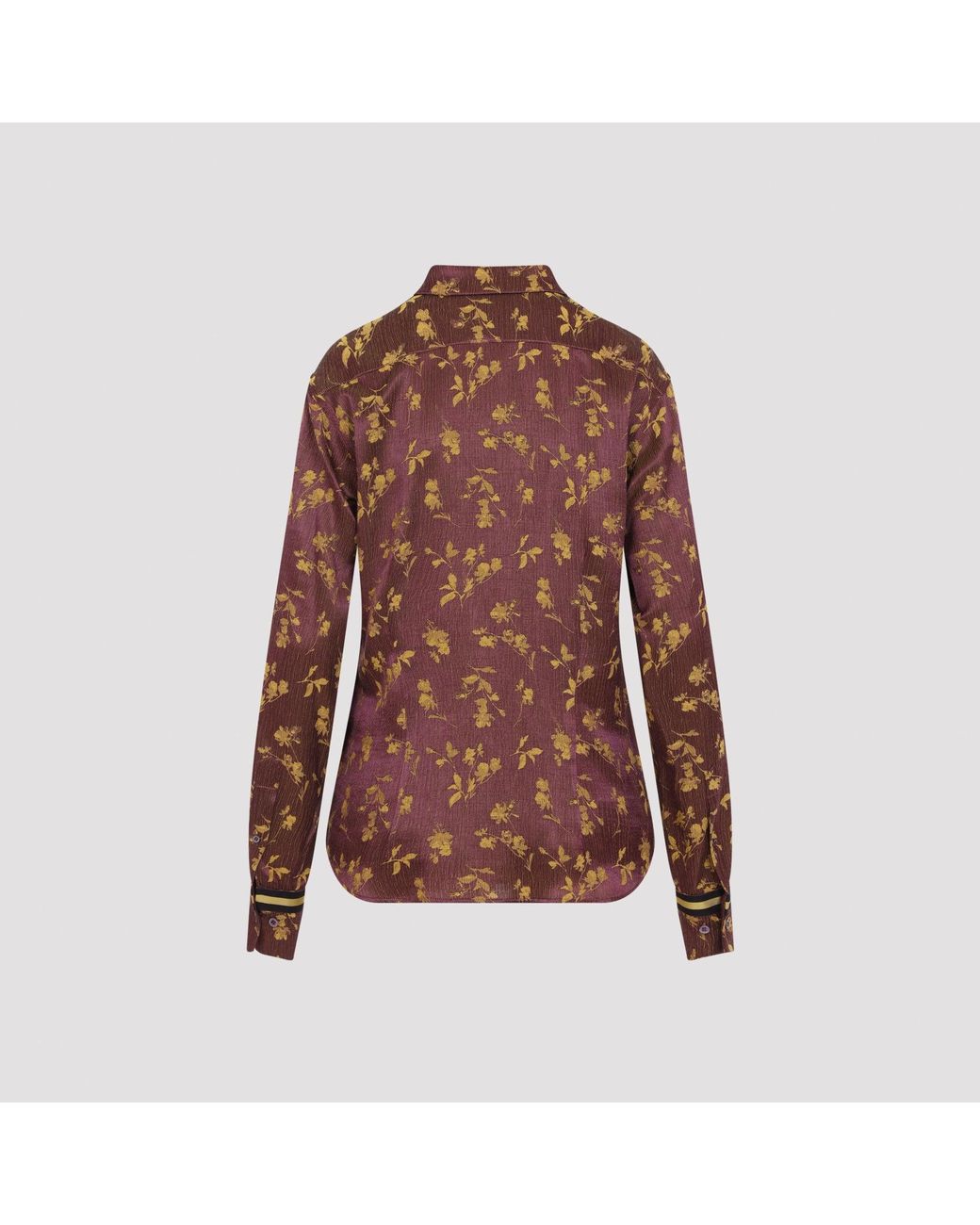Dries Van Noten Brown Chloris Shirt