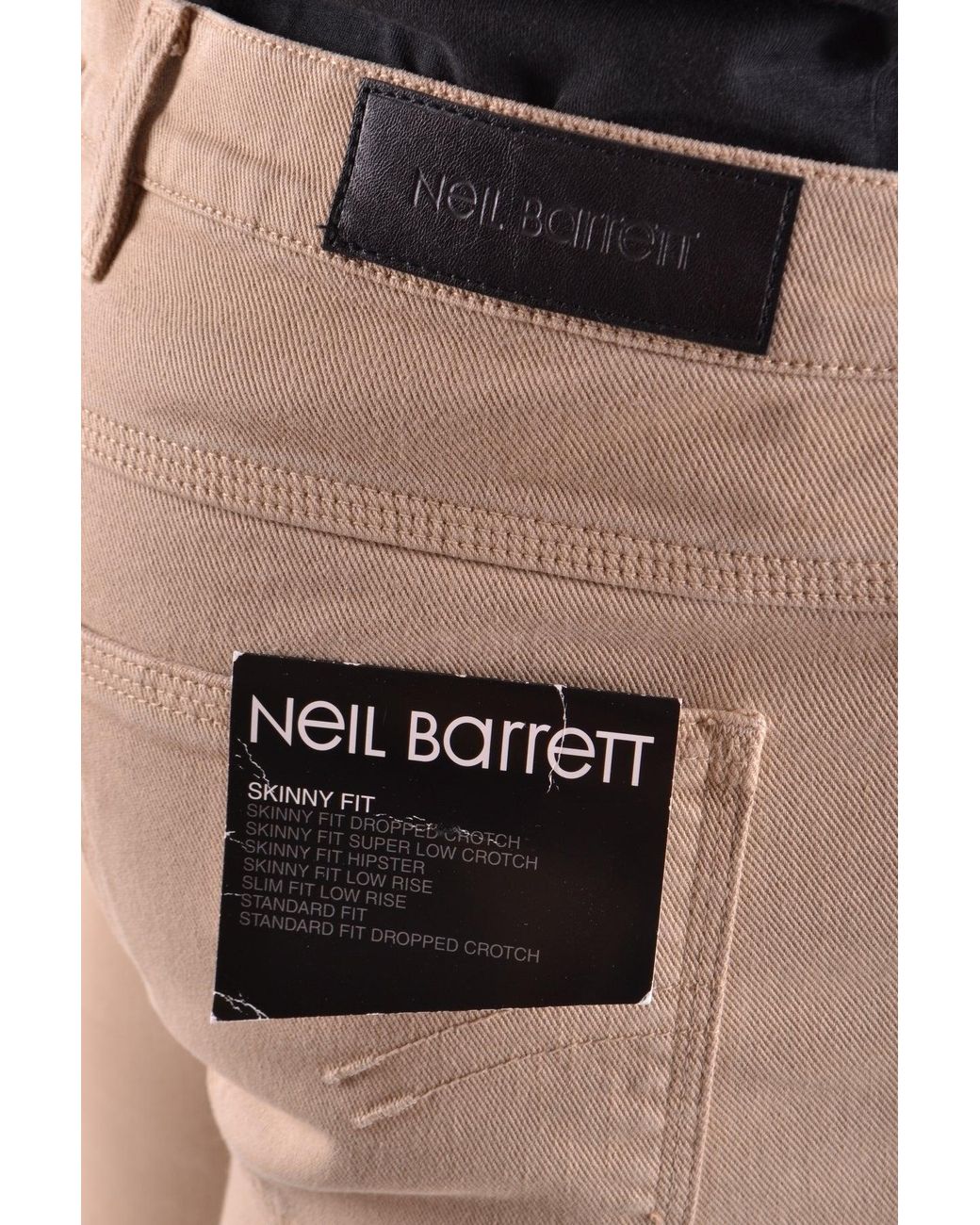 Neil Barrett Natural Jeans