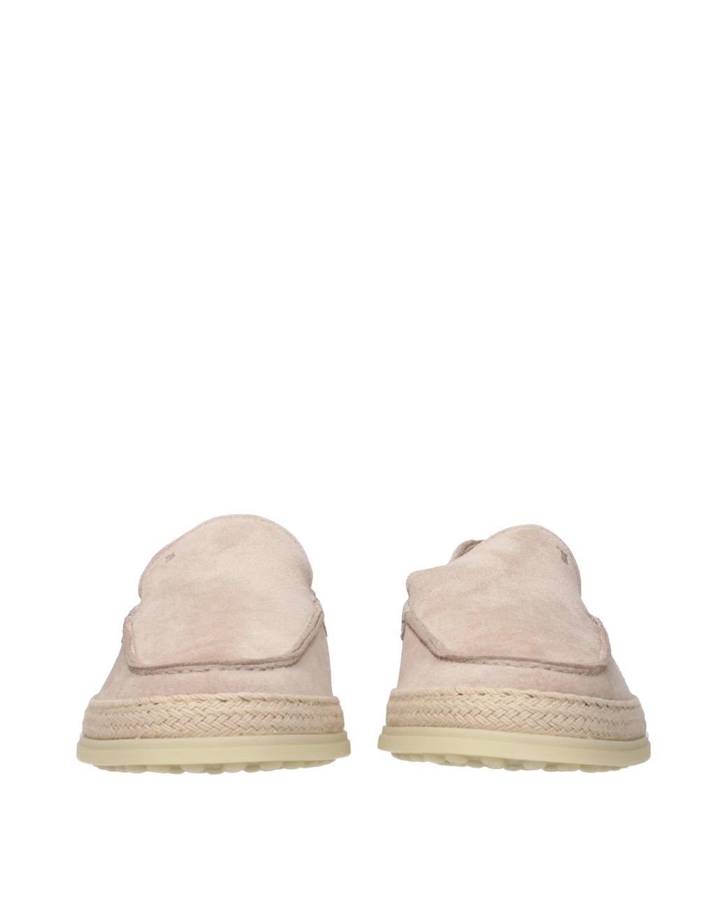 Tod's Natural Moccasins Suede