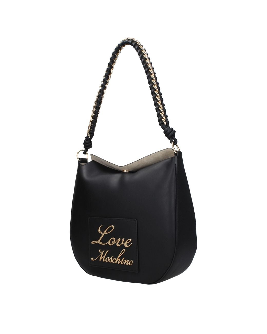 Love Moschino Black Shoulder Bags Polyurethane