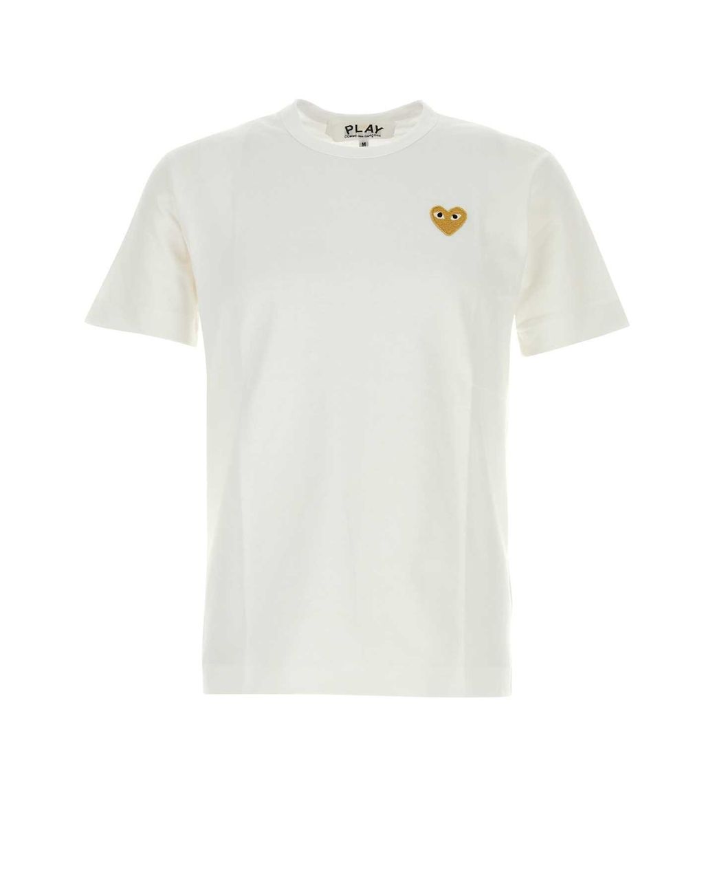 COMME DES GARÇONS PLAY White Cotton T Shirt