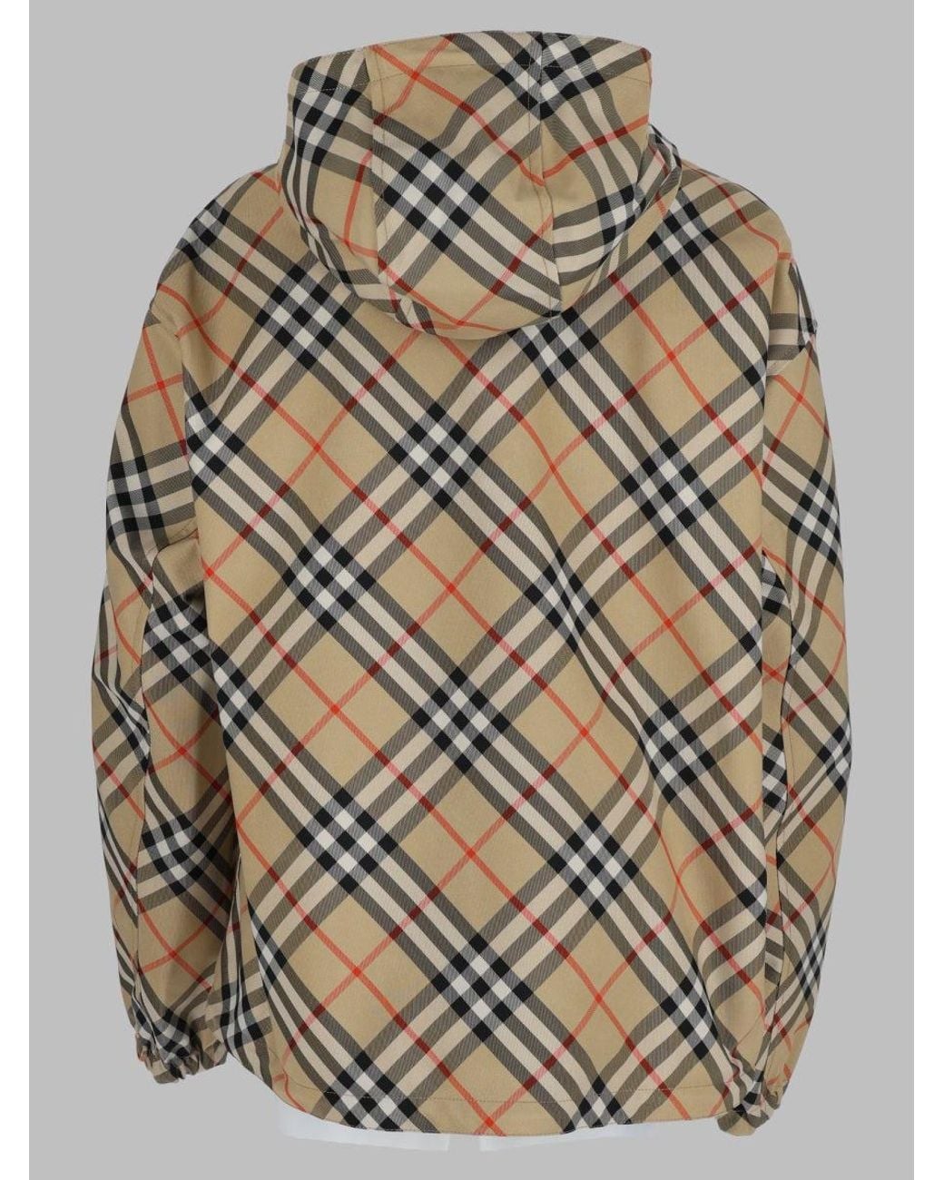 Burberry Metallic Reversible Vintage Check Sports Jacket