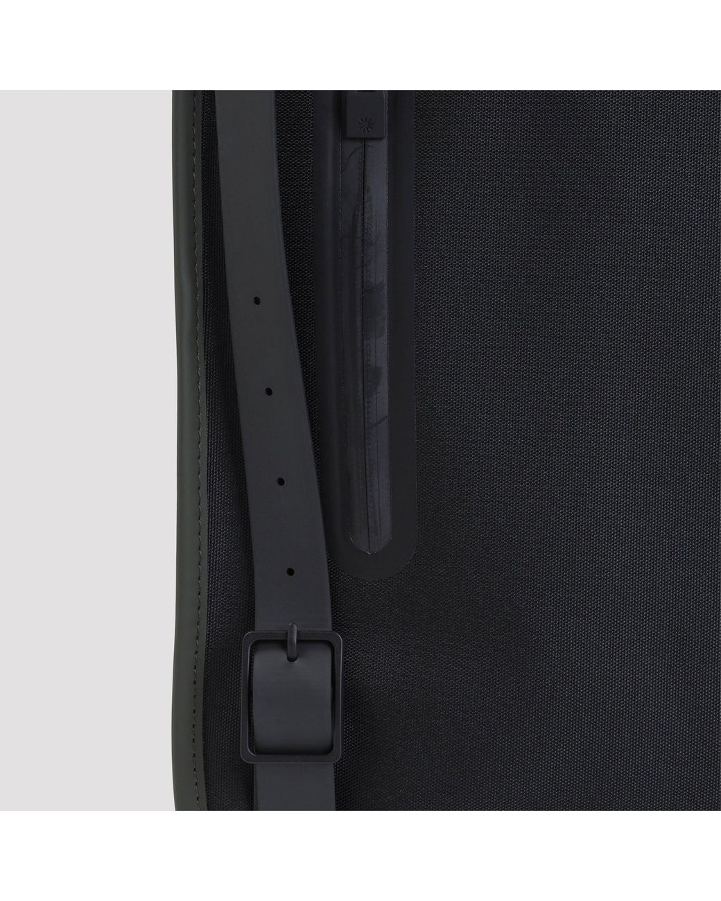 Rains Gray Style Polyester Backpack for men