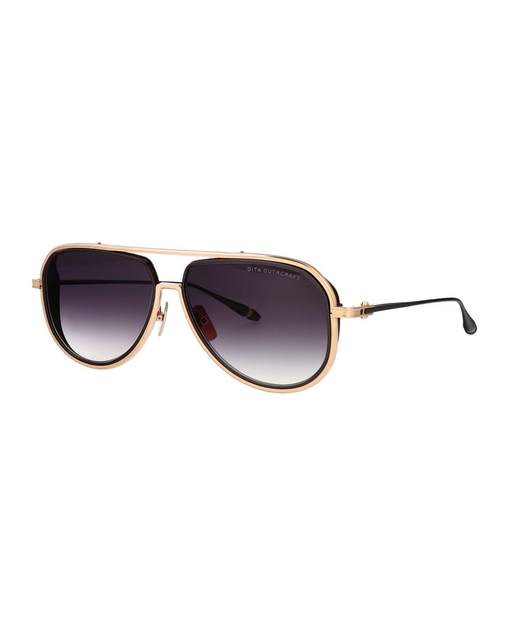 Dita Eyewear Blue Iron Metal Sunglasses