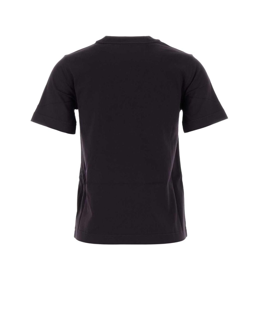 Burberry Black Cotton T-Shirt
