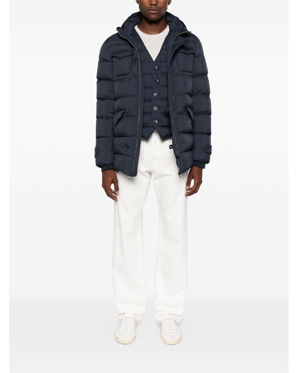 Herno Blue Coats for men