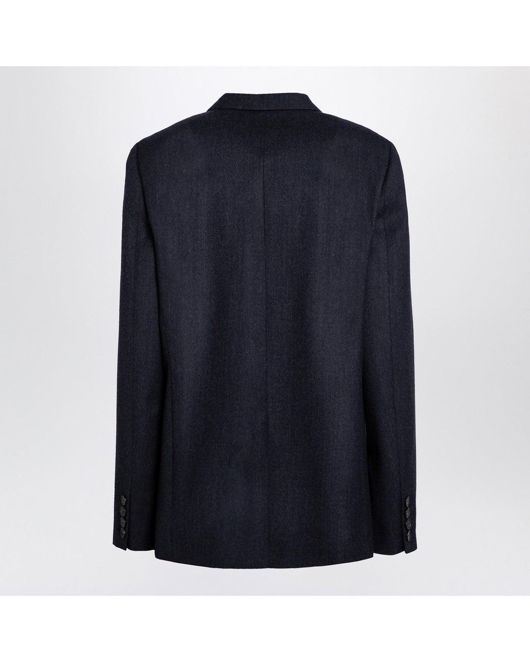 Stella McCartney Single-Breasted Wool Jacket For in Blue | Lyst UK