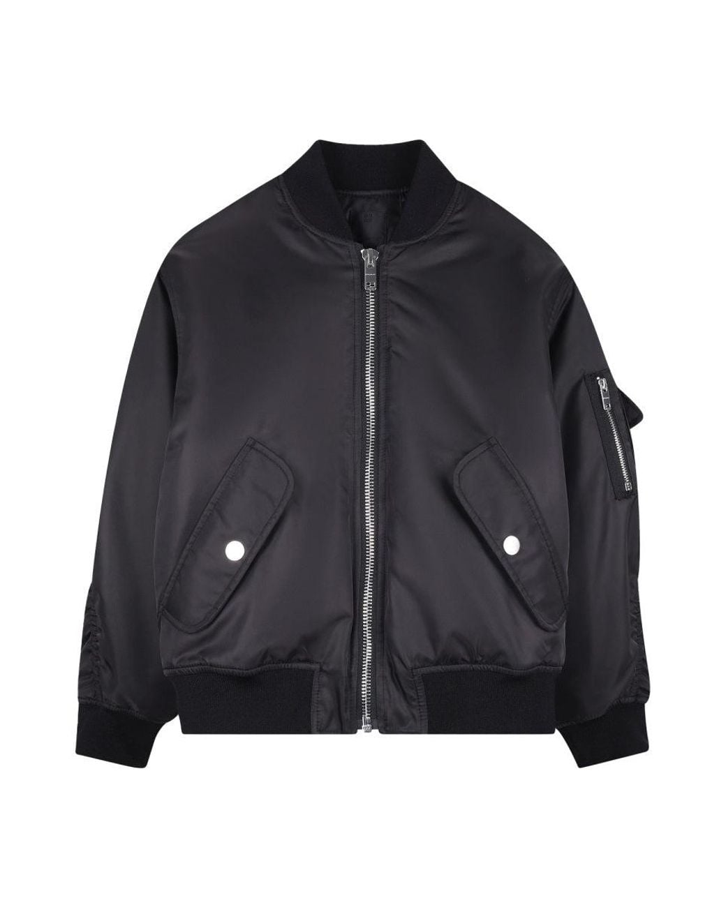 Givenchy Blue Mini Bomber Jacket