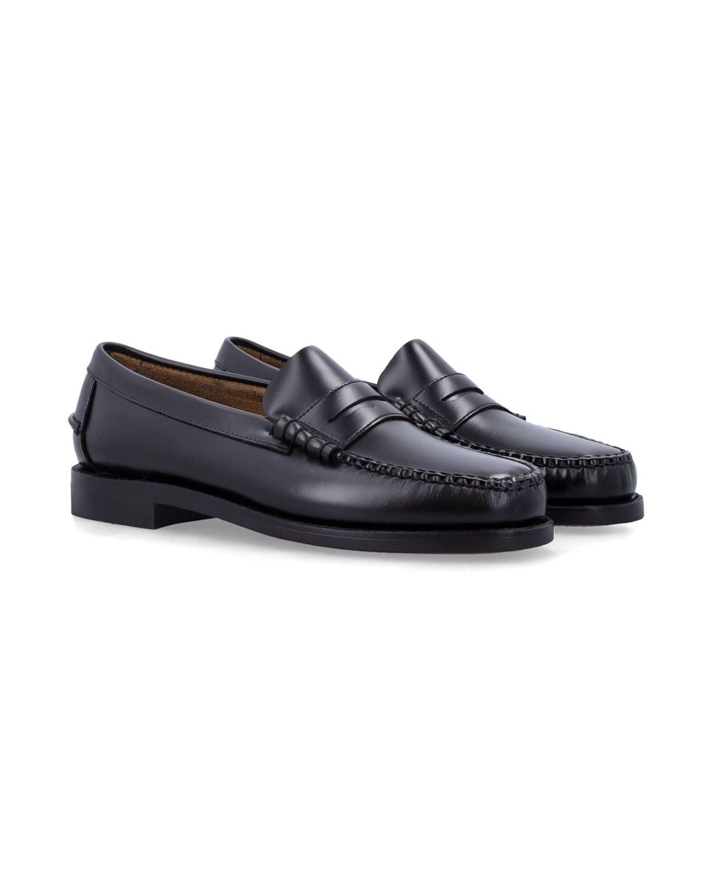Sebago Black Flat Shoes