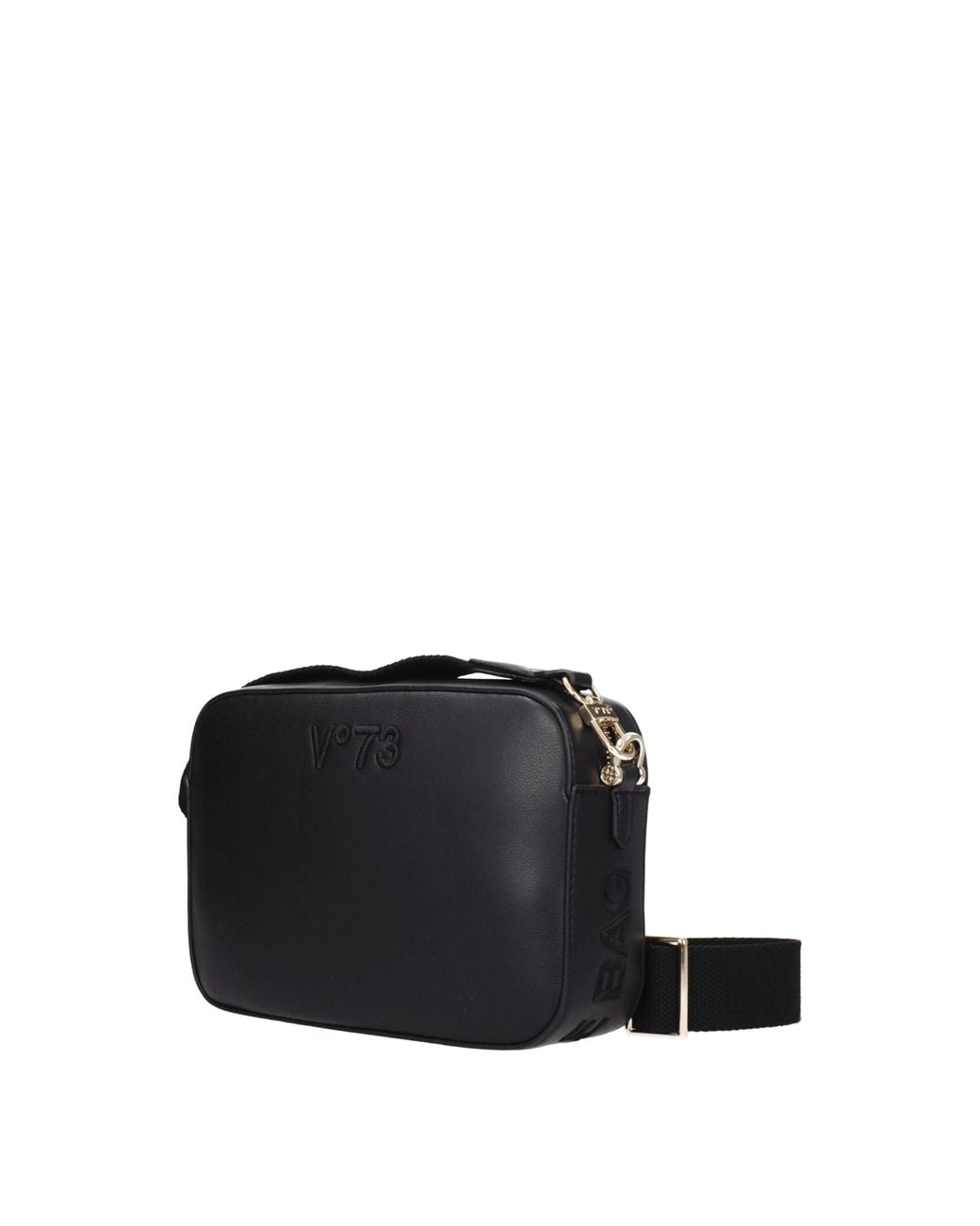 V73 Black Crossbody Bags Eco Leather
