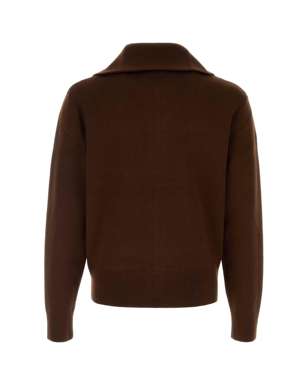 Entire studios Brown Chocolate Stretch Cardigan for men