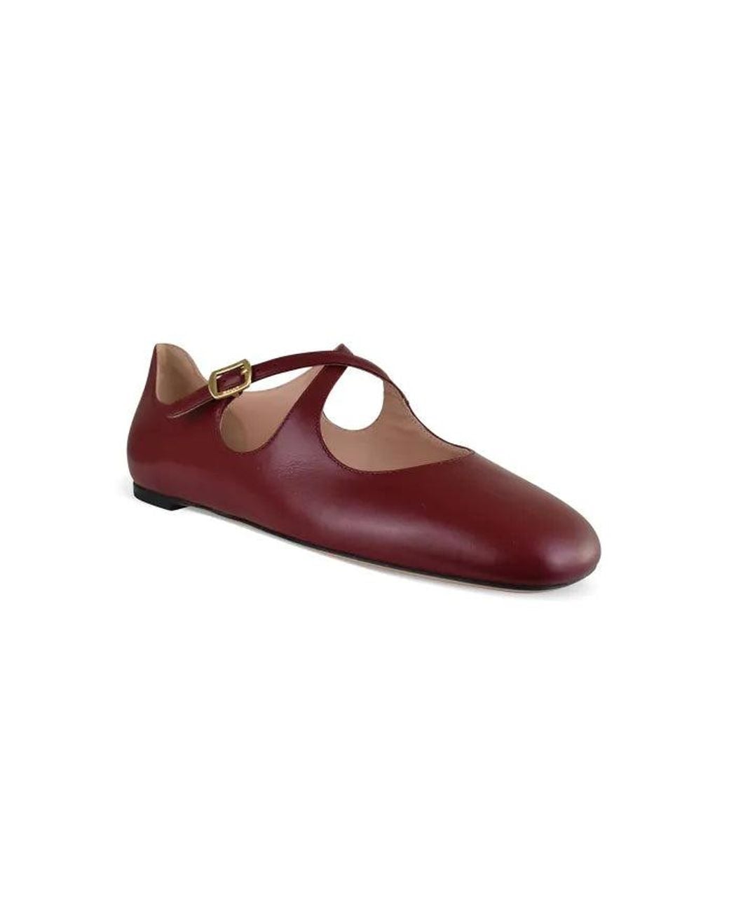 Bally Red Rina Flats