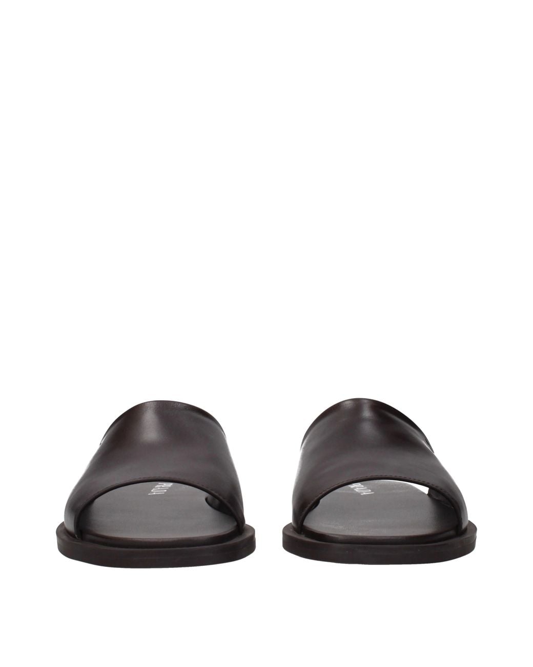 Prada Black Slippers And Socks Skinned With A Moorish Head