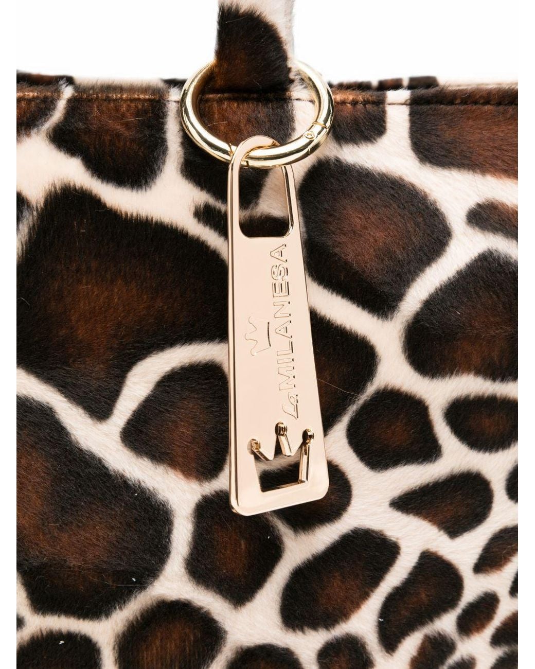 La Milanesa Black Michela Tote Bag