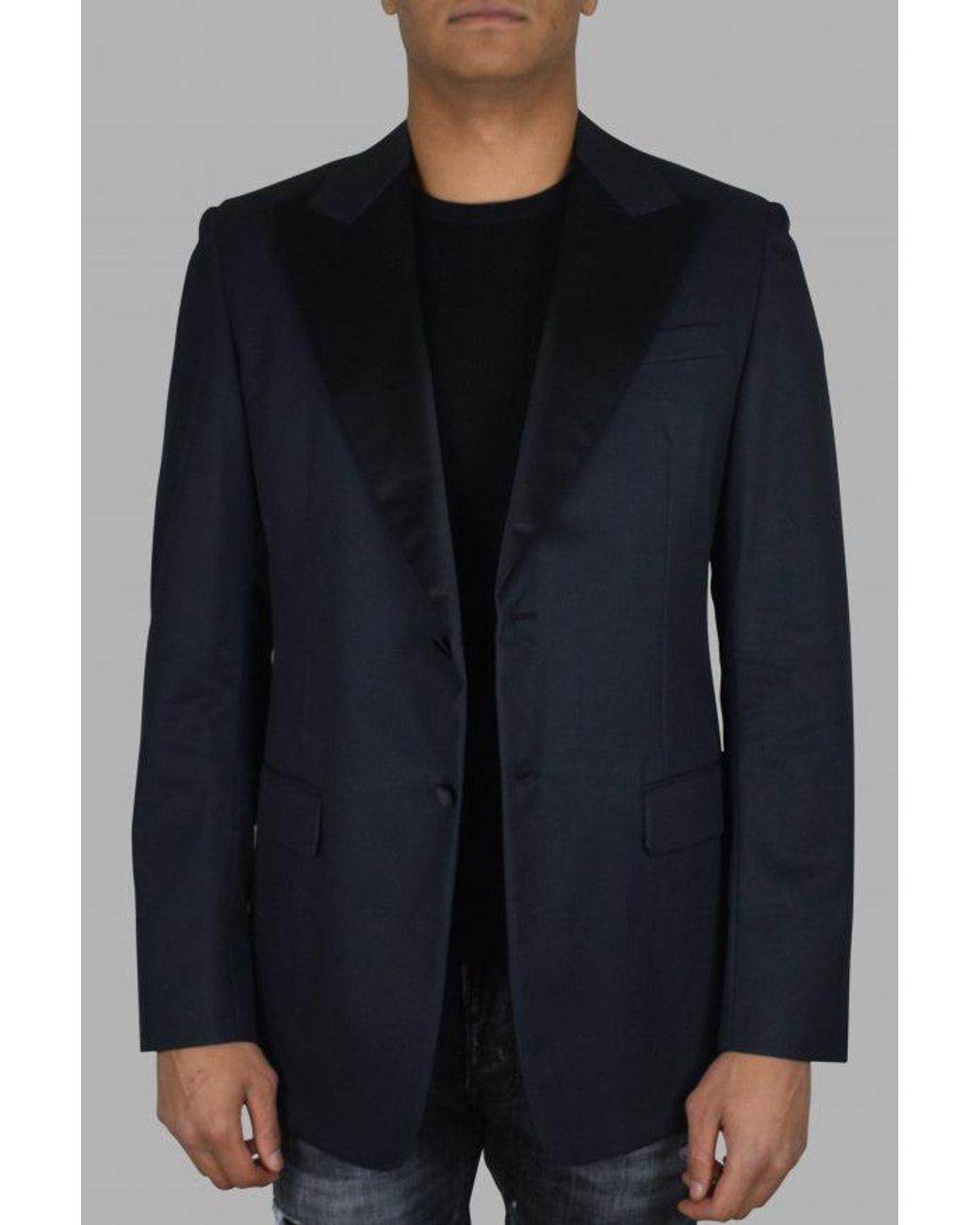 Prada Blue Suit Jacket for men