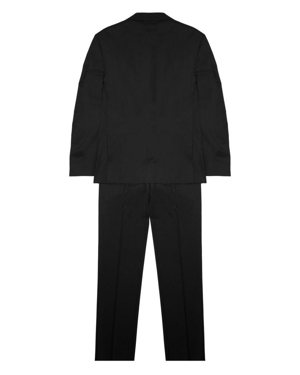 Colamarino Black Tailored Blazer And Trousers Suit Set for men